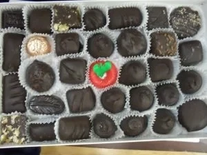 Christmas Dark Chocolate Assortment 1 lb