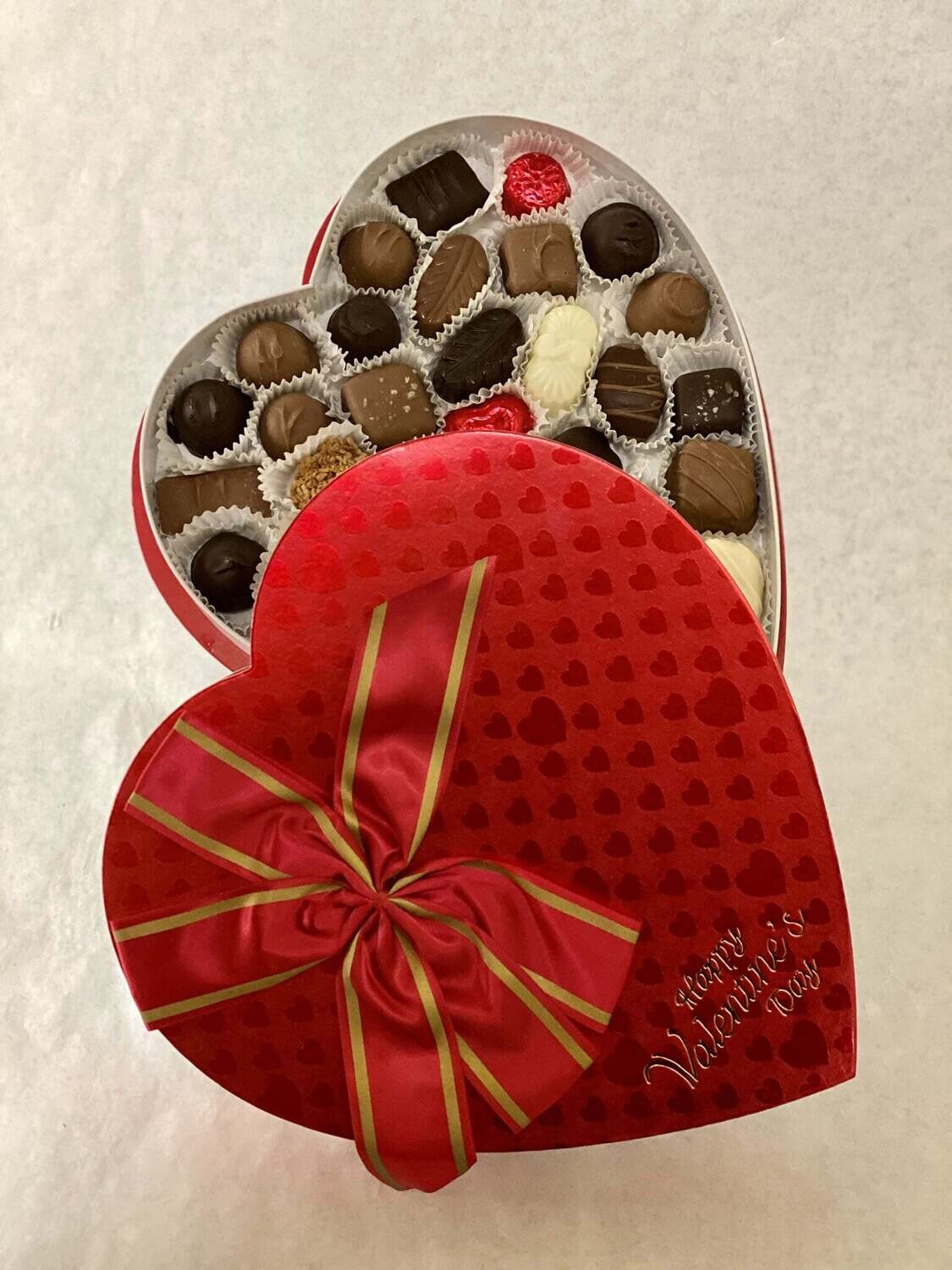 1 Pound Happy Valentines Day Heart Box