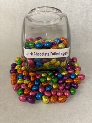 Dark Chocolate Foiled Eggs