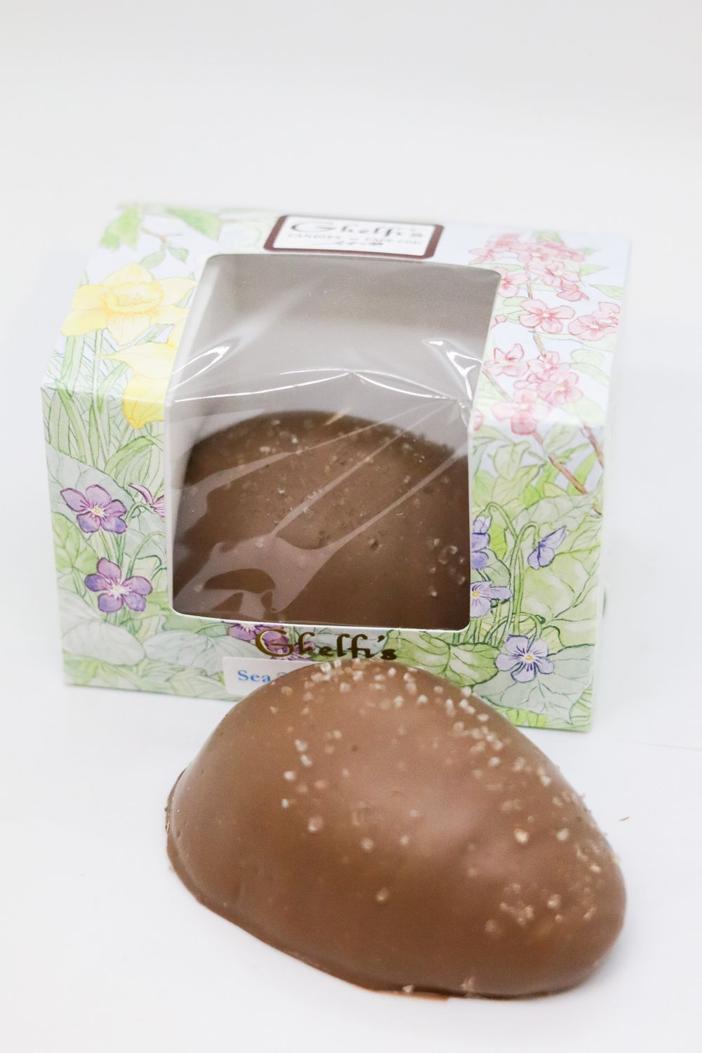 Sea Salt Caramel Filled Easter Egg
