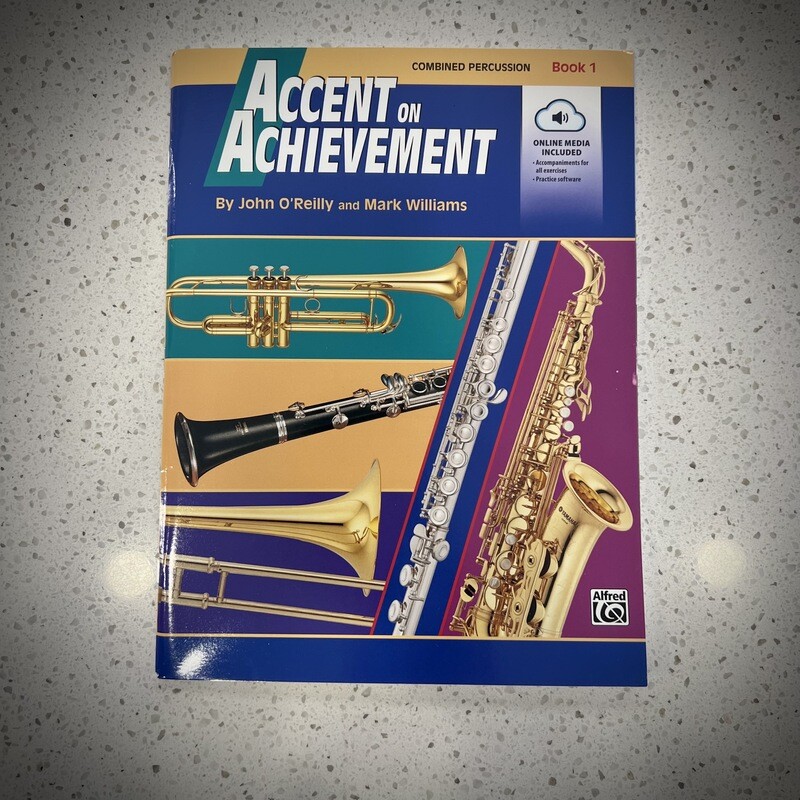 Alfred's Accent on Achievement Combined Percussion Book 1