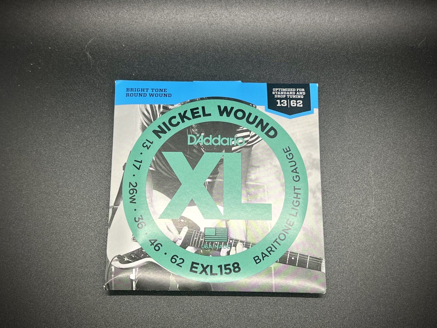 DAddario EXL158 XL Nickel Wound Baritone Light Strings 13-62