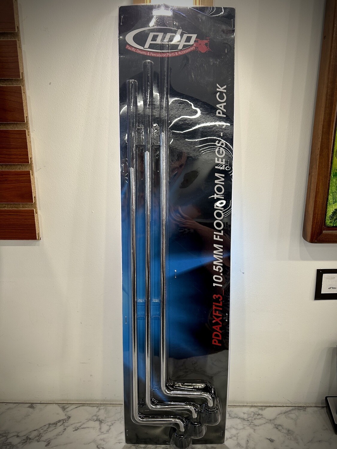 PDP Floor Tom Legs 10.5mm Chrome