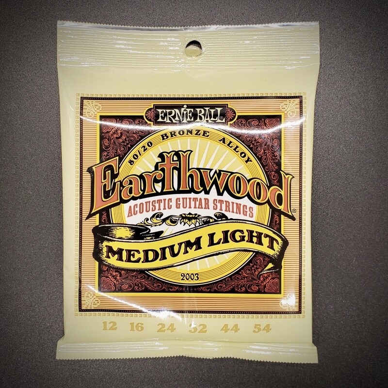Ernie Ball Earthwood Strings Medium Light 12-54