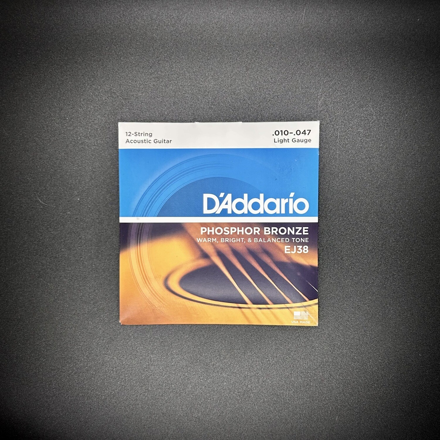 DAddario EJ38 Phosphor Bronze .010-.047 12 string