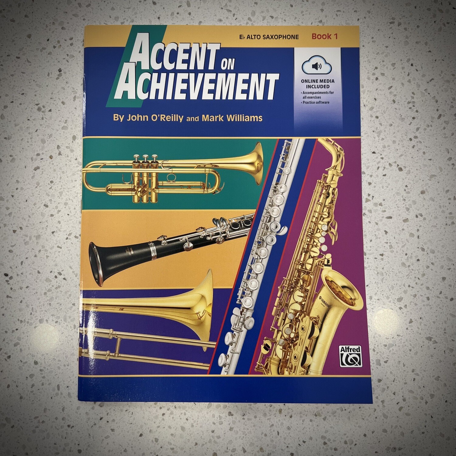 Alfred's Accent on Achievement Eb Alto Saxophone Book 1