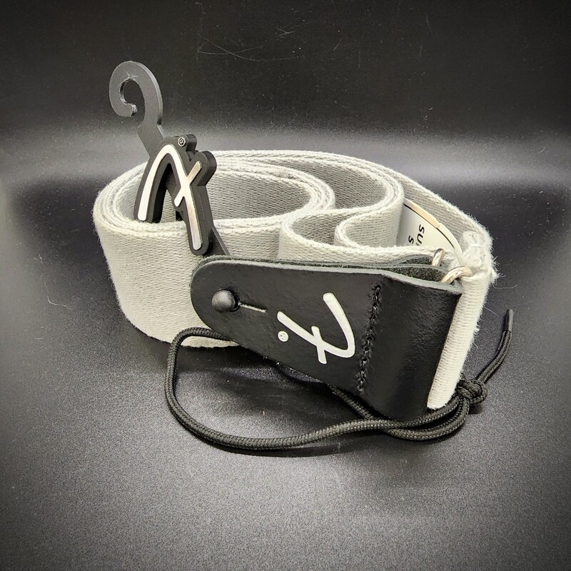 Fender SuperSoft Strap, Gray, 2"