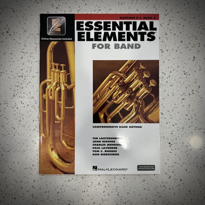 Hal Leonard Essential Elements Baritone B. C. Book 2