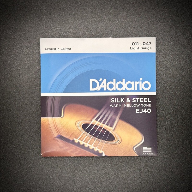 DAddario EJ40 Silk & Steel .011-.047