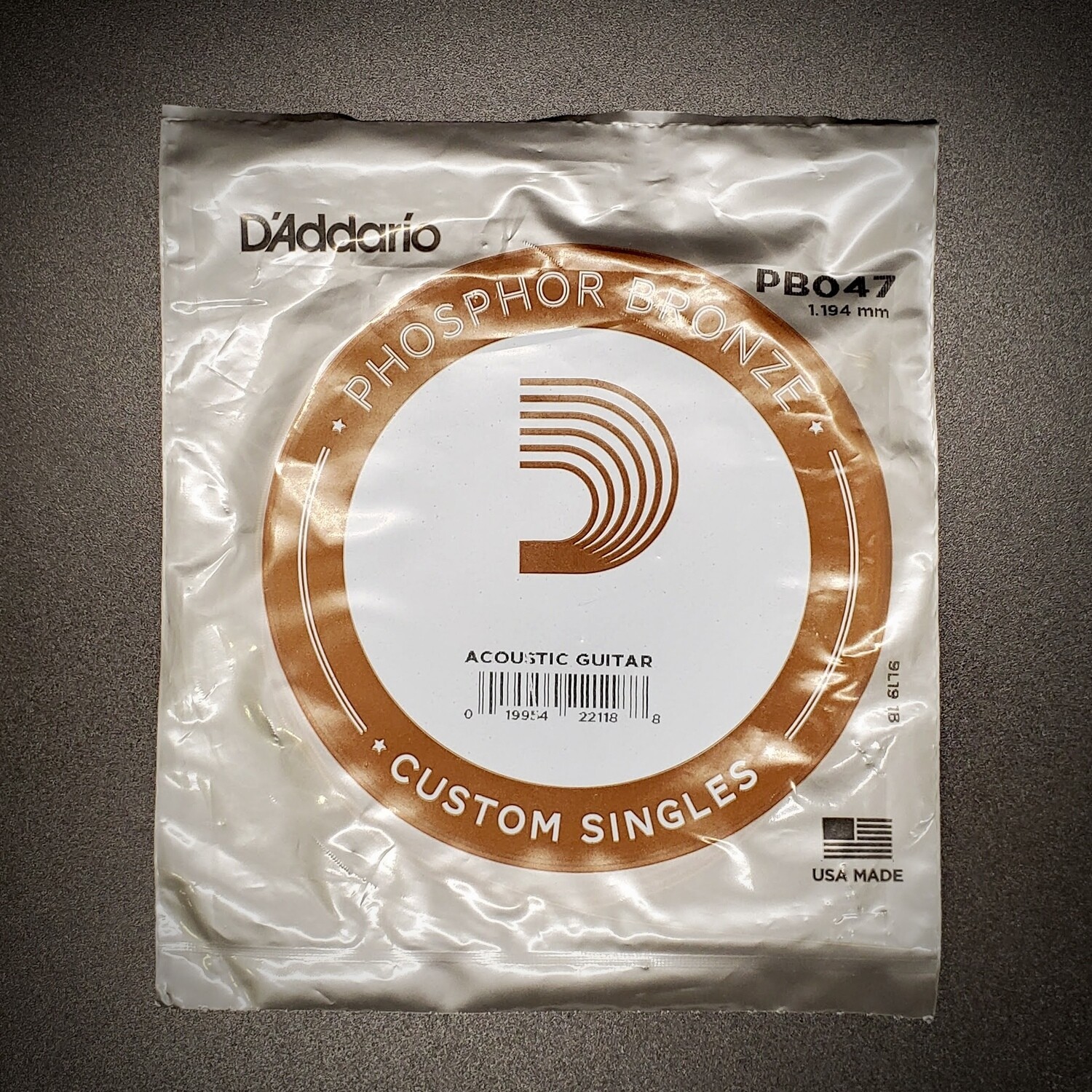 DAddario Single String PB047 1.194 mm