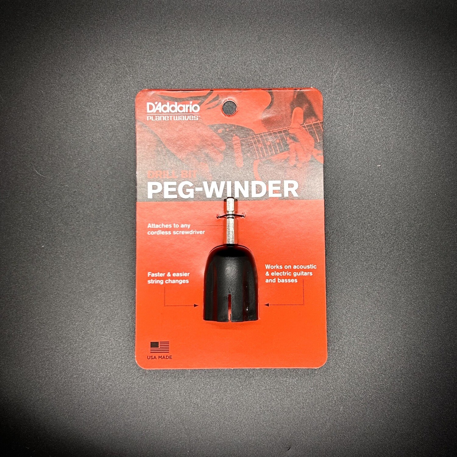 DAddario Drill Bit Peg-Winder