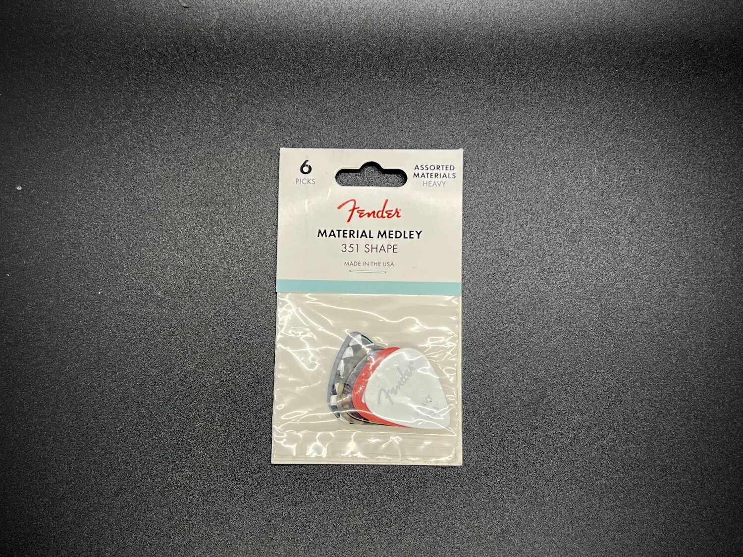 Fender 351 Shape, Material Medley, Heavy, (6)