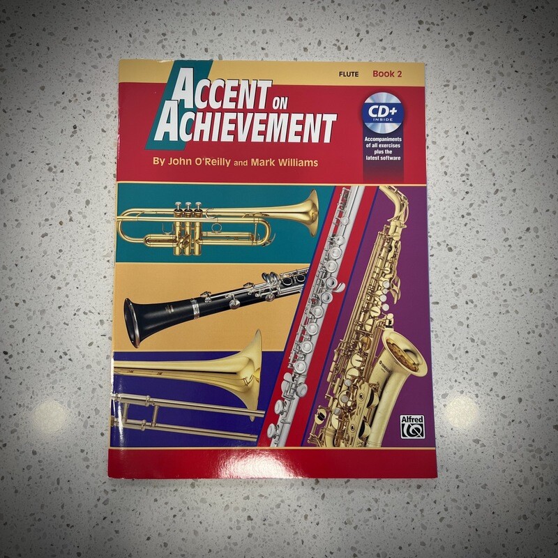 Alfred's Accent on Achievement Flute Book 2