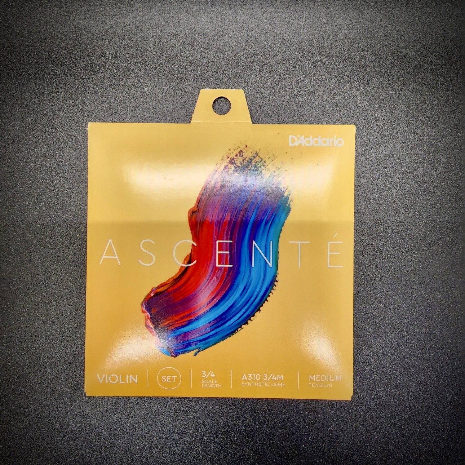 DAddario Ascente 3/4 Medium Violin Strings
