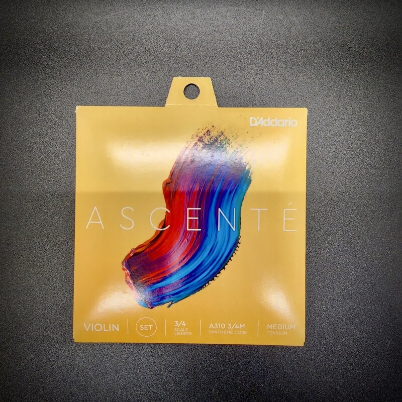 DAddario Ascente 3/4 Medium Violin Strings