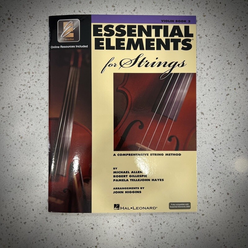 Hal Leonard Essential Elements for Strings Violin Book 2
