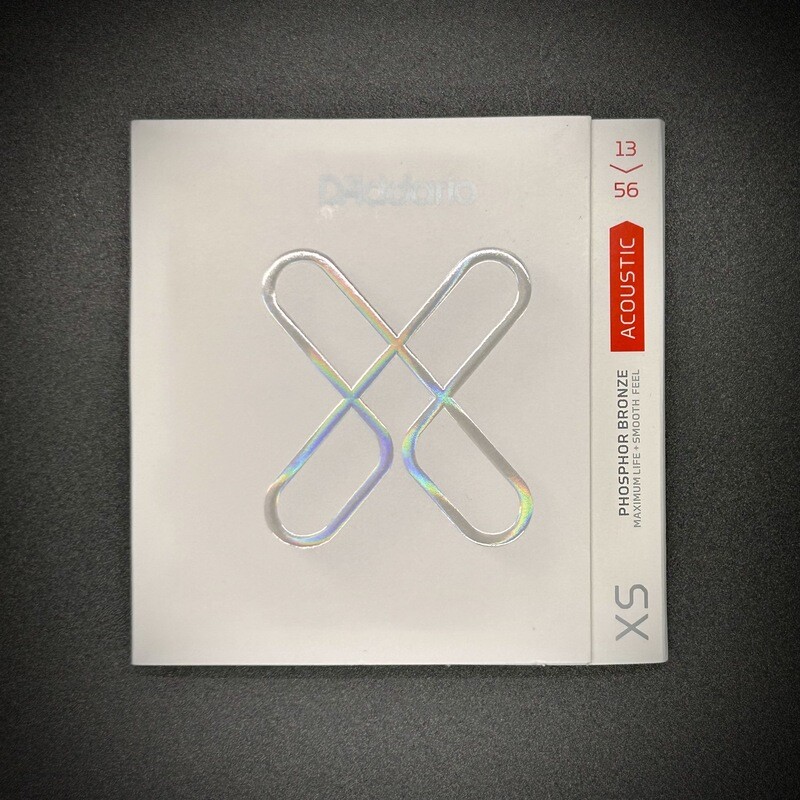 DAddario XS 13-56 Medium Gauge Acoustic Strings