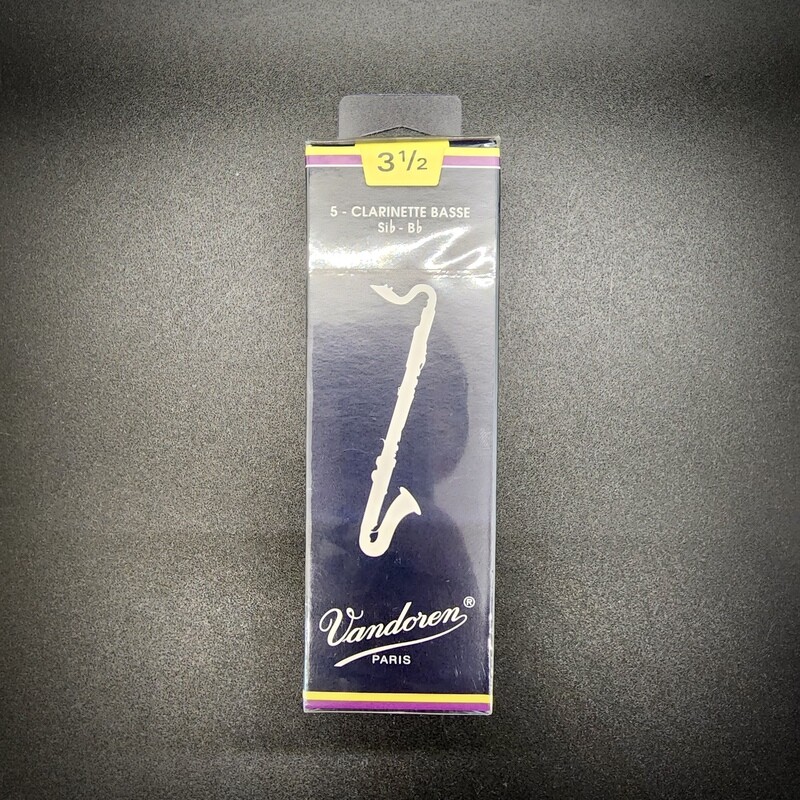Vandoren Bass Clarinet Reeds 3.5 - 10 pk