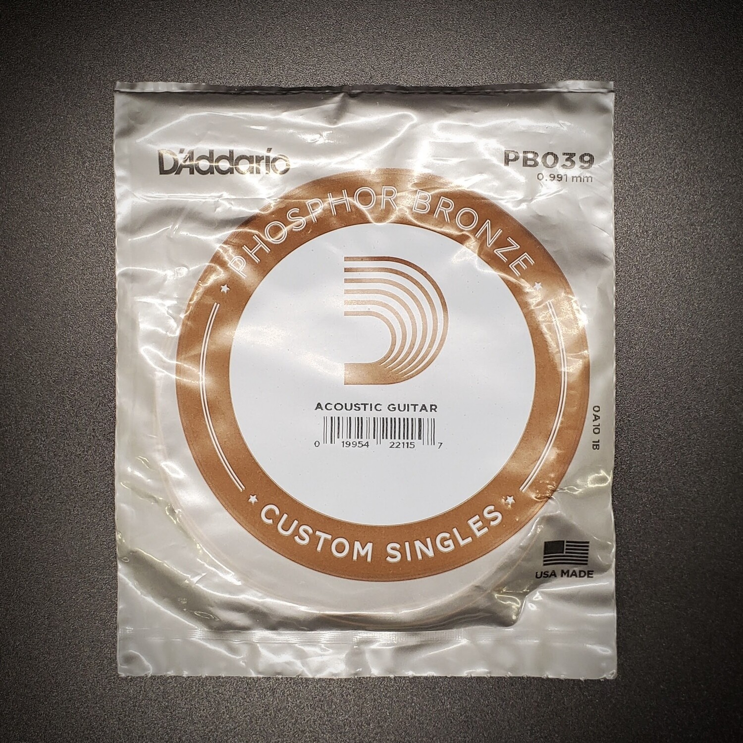 DAddario Single String PB039 0.991mm