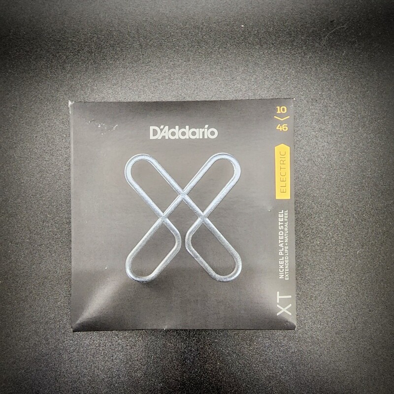 DAddario XT Coated 10-46 Electric Guitar Strings