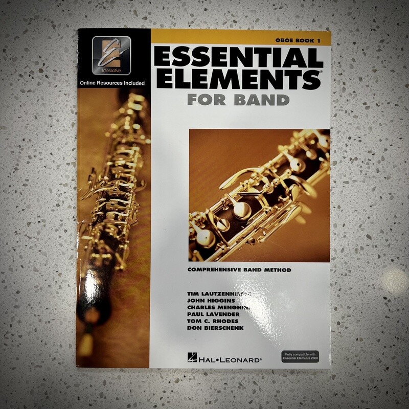 Hal Leonard Essential Elements Oboe Book 1