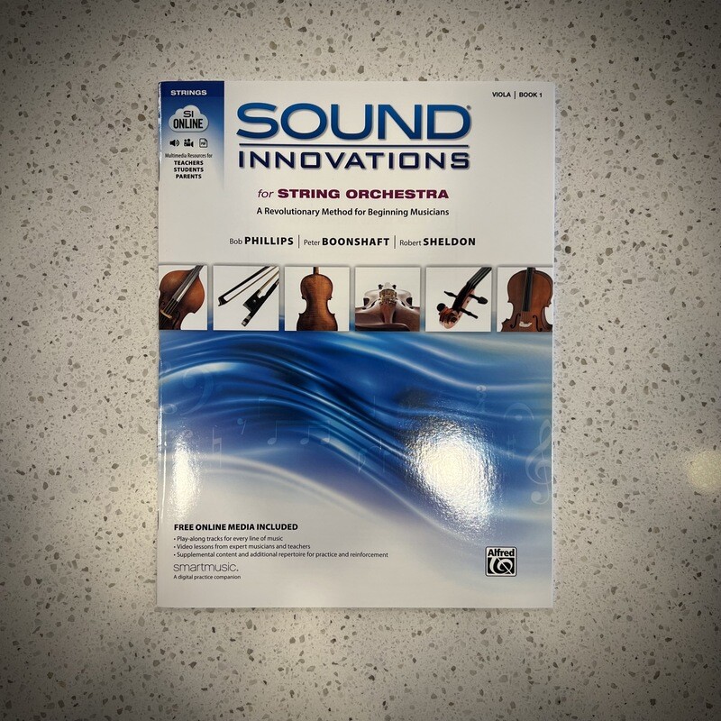 Alfred's Sound Innovations For String Orchestra Viola Book 1