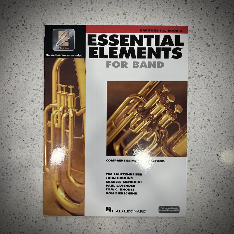 Hal Leonard Essential Elements Baritone T.C. Book 2
