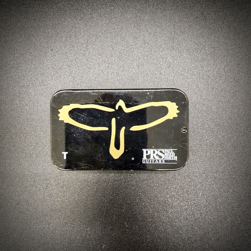 PRS Gold Bird Pick Tin - Thin