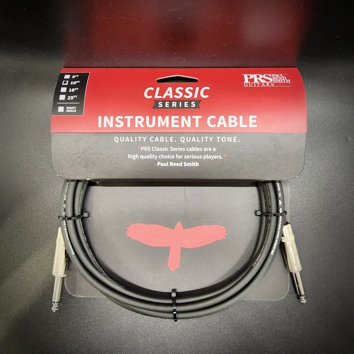 PRS Classical Series 10ft Instrument Cable, Straight/Straight