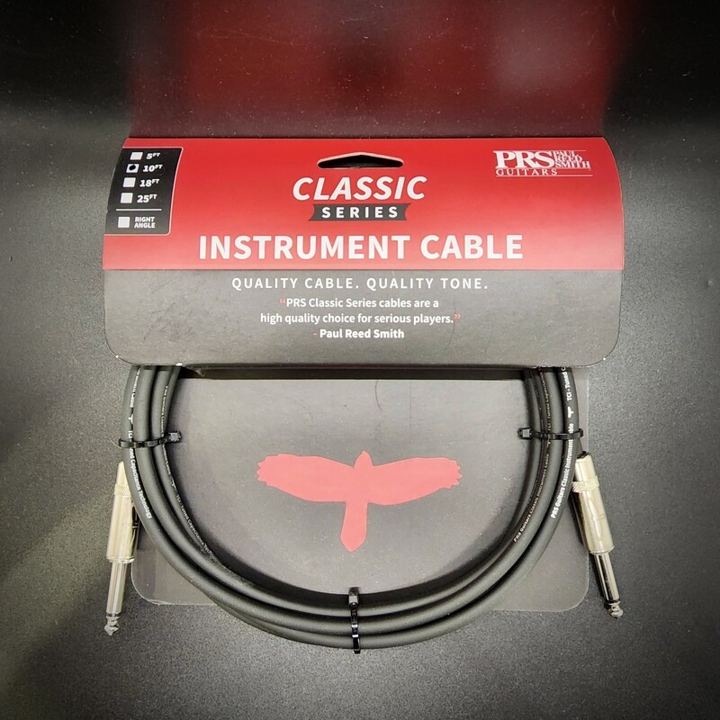 PRS Classical Series 10ft Instrument Cable, Straight/Straight