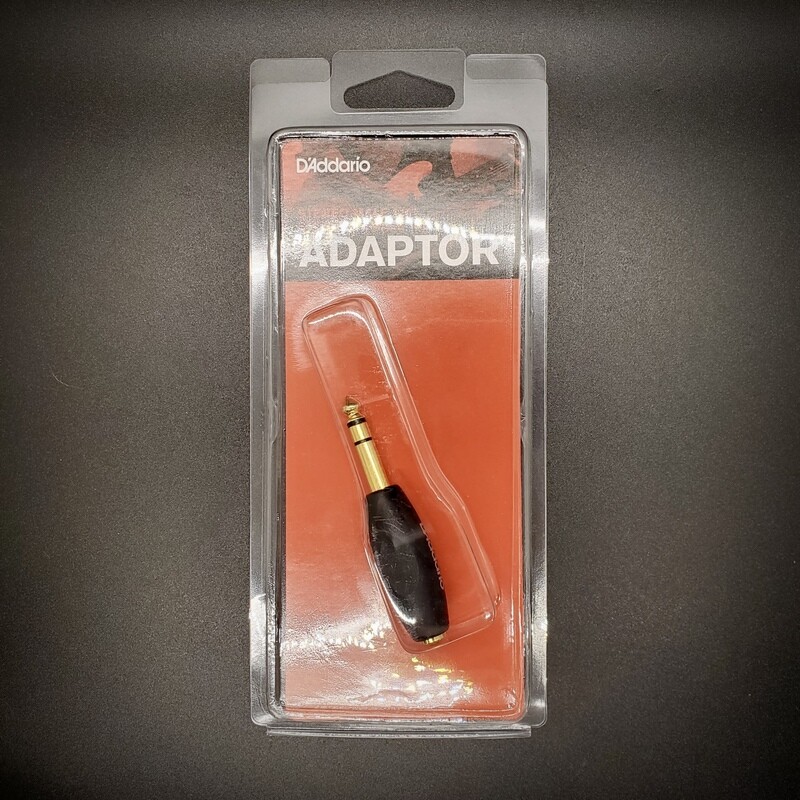 DAddario PW-P047E 1/4” Male Stereo to 1/8” Female Stereo Adaptor
