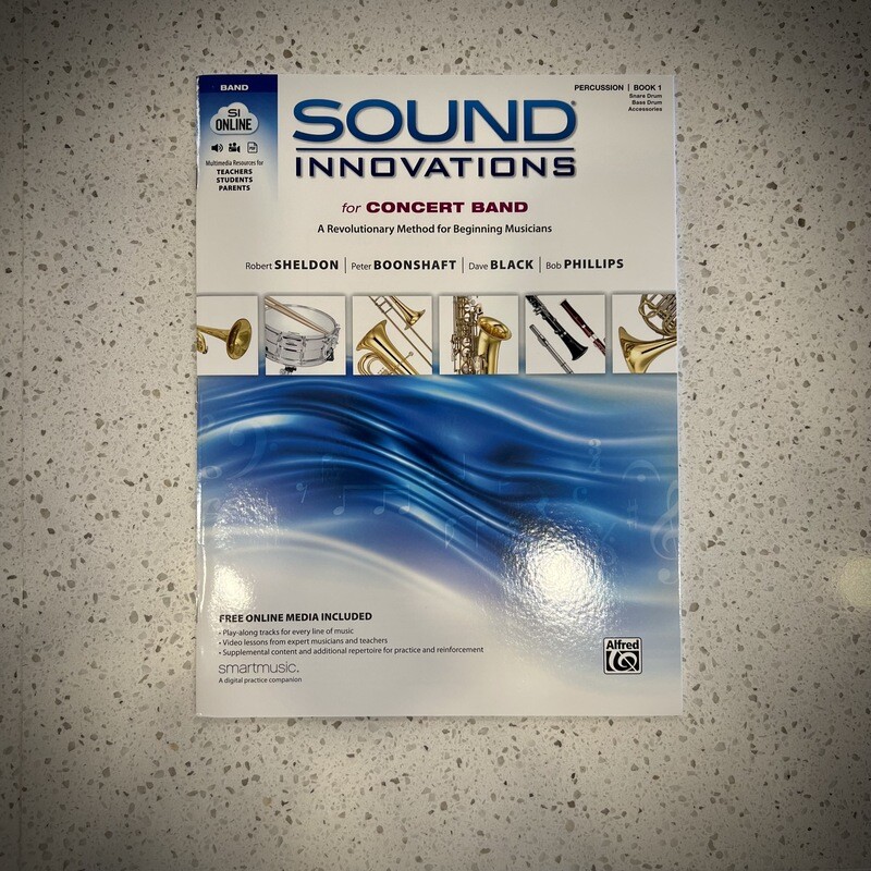 Alfred's Sound Innovations For Concert Band Percussion Book 1