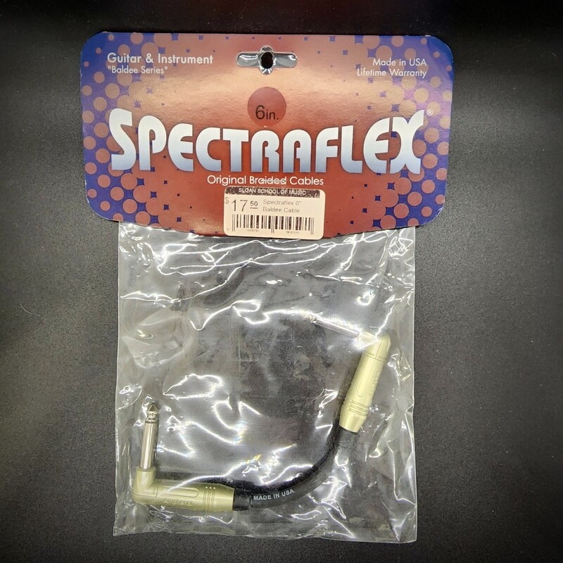 Spectraflex 6" Baldee Cable BC.5A-A Angled/Angled