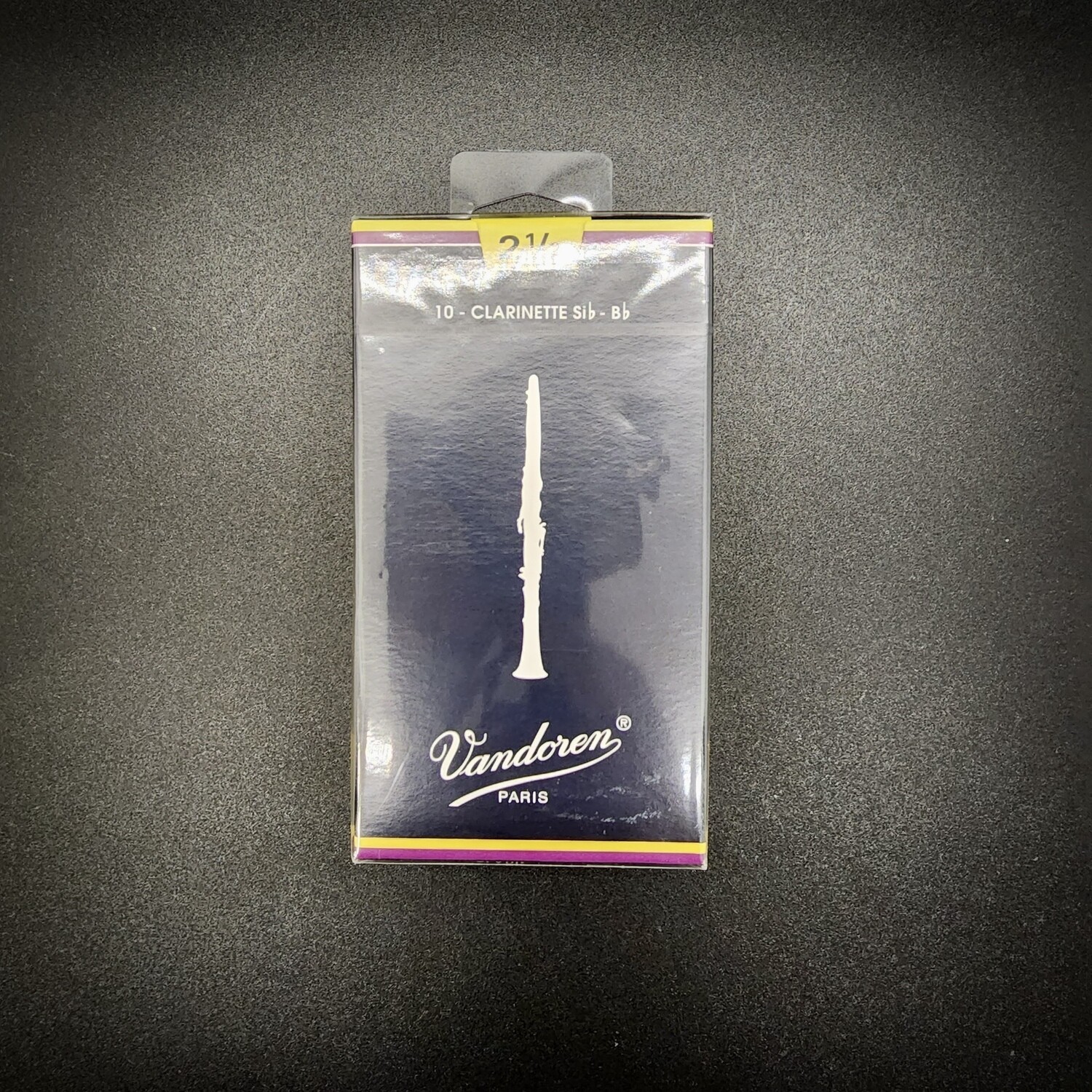 Vandoren Clarinet Reeds 2.5 10 Pack