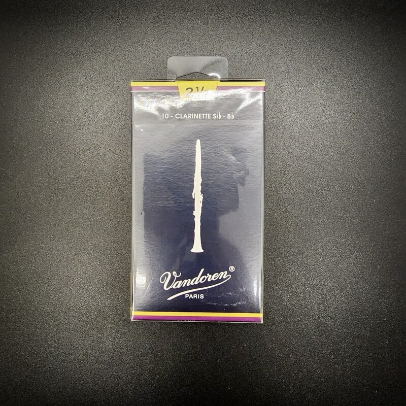 Vandoren Clarinet Reeds 2.5 10 Pack