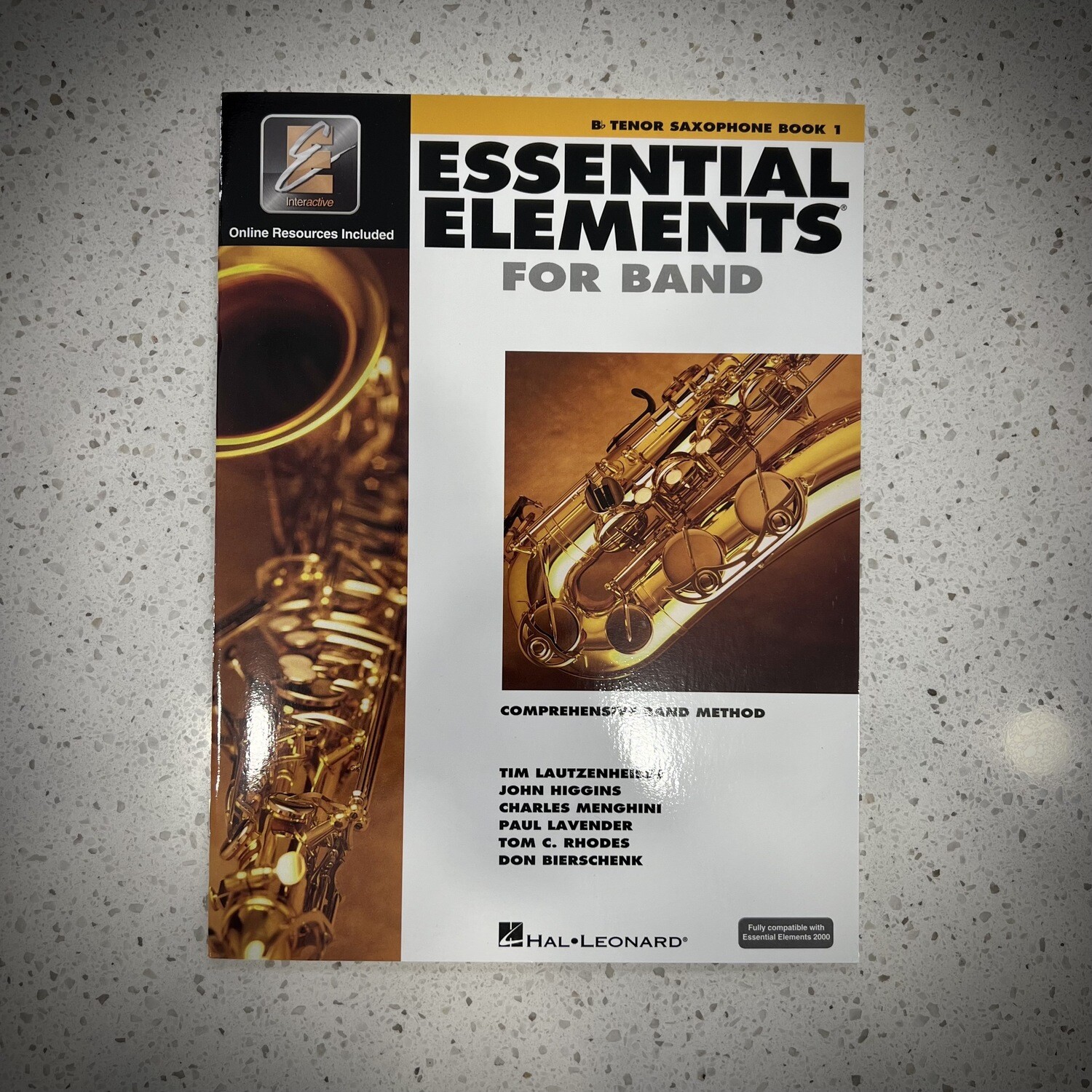 Hal Leonard Essential Elements Tenor Sax Book 1