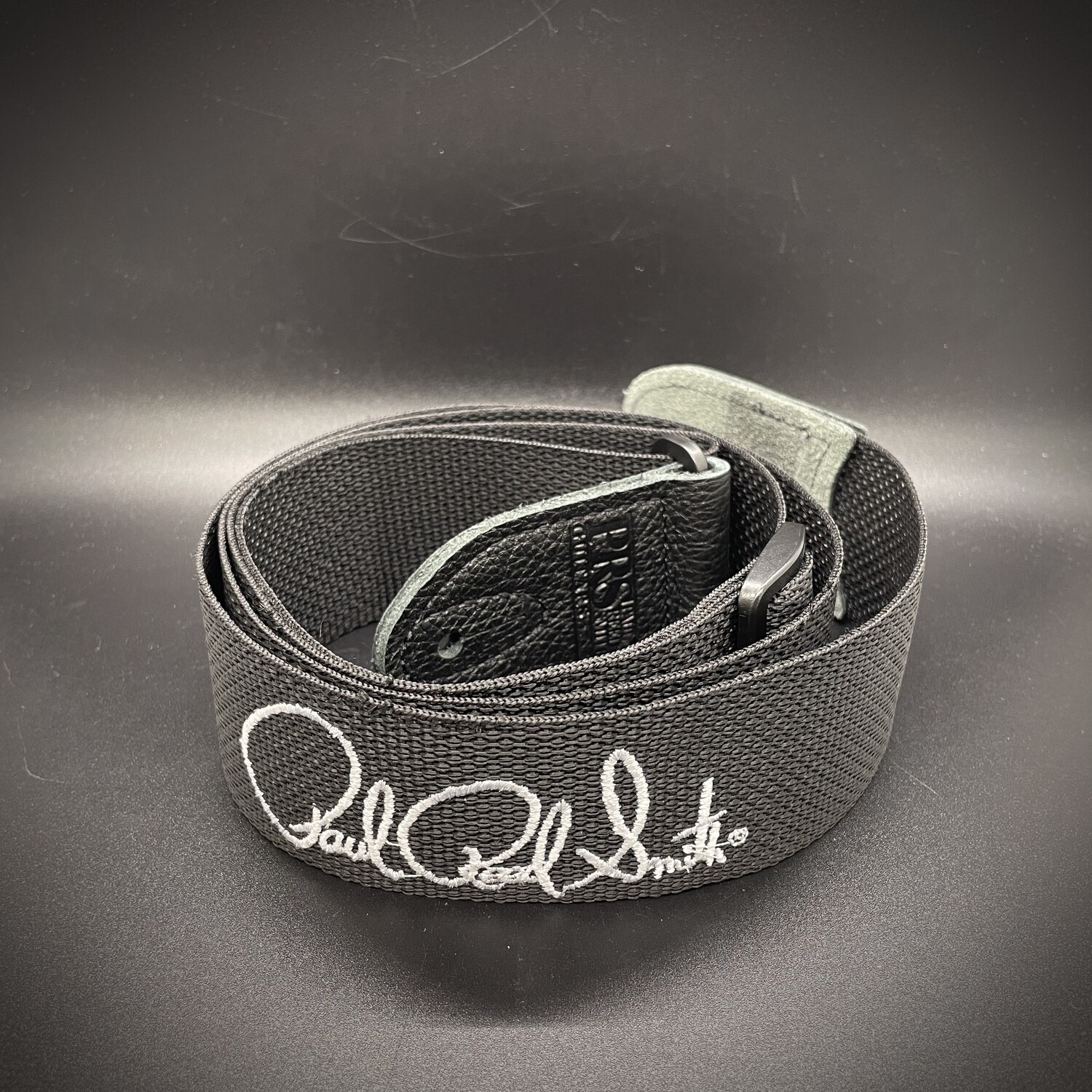 PRS Poly Strap, Signature Silver, Black