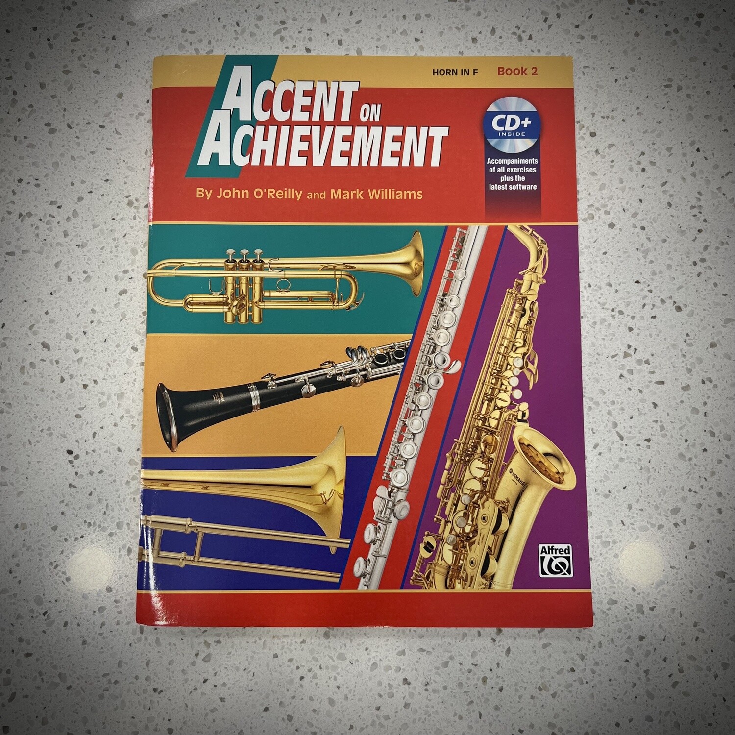 Alfred Accent on Achievement Horn in F Book 2