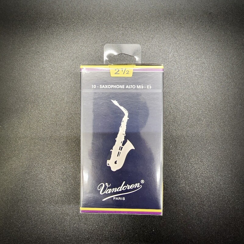 Vandoren Alto Sax Reeds 2.5 - 10 pk