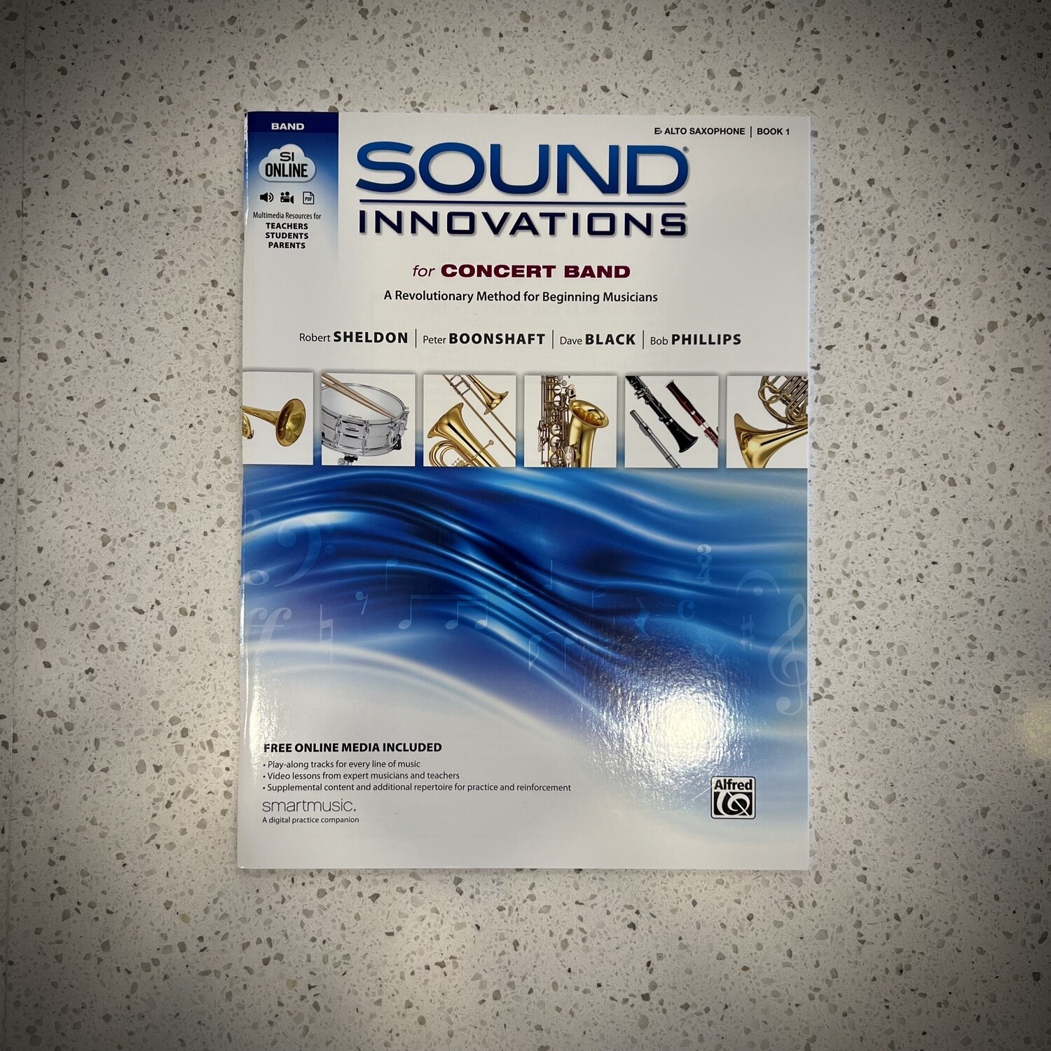 Alfred's Sound Innovations For Concert Band Alto Saxophone Book 1