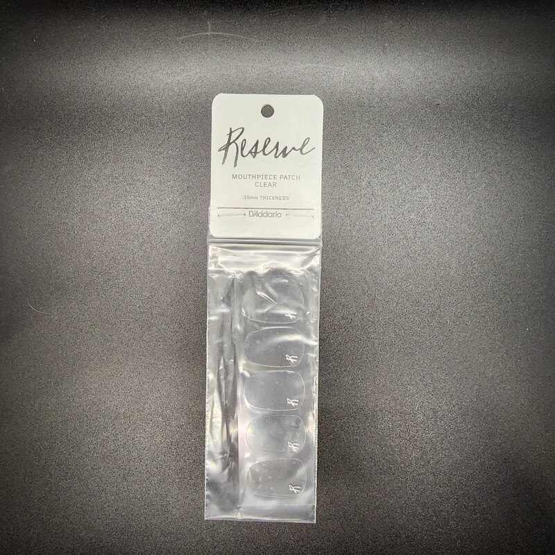 Rico Reserve Mouthpiece Patch - Clear - .35mm