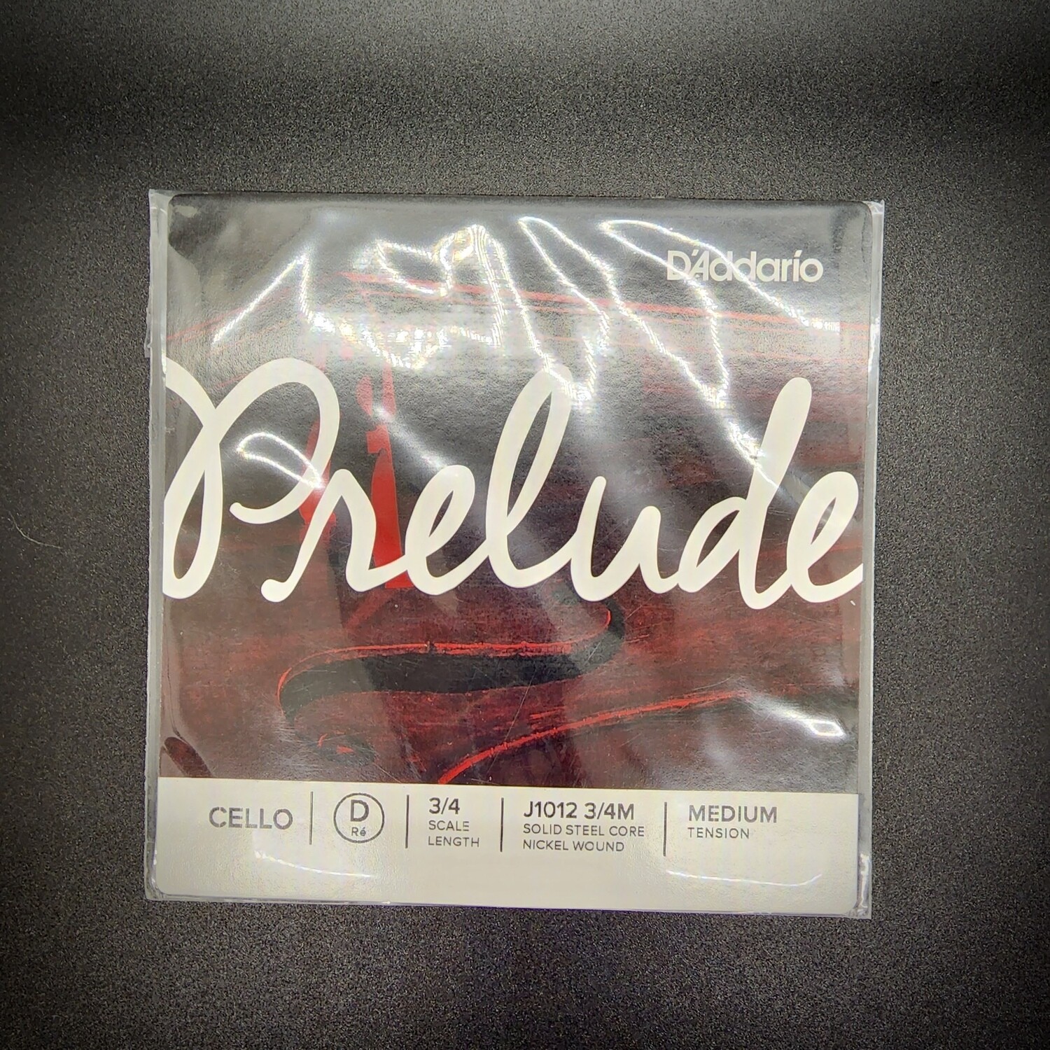 DAddario  Prelude Single Cello 3/4 D