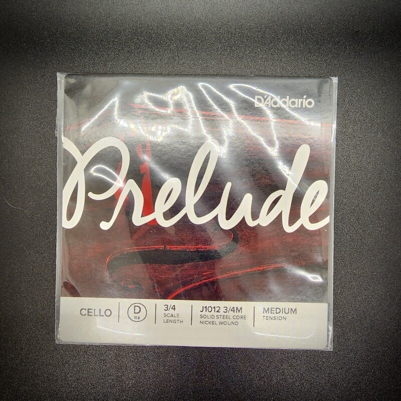 DAddario  Prelude Single Cello 3/4 D