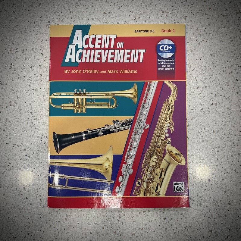Alfred Accent on Achievement Baritone B.C. Book 2