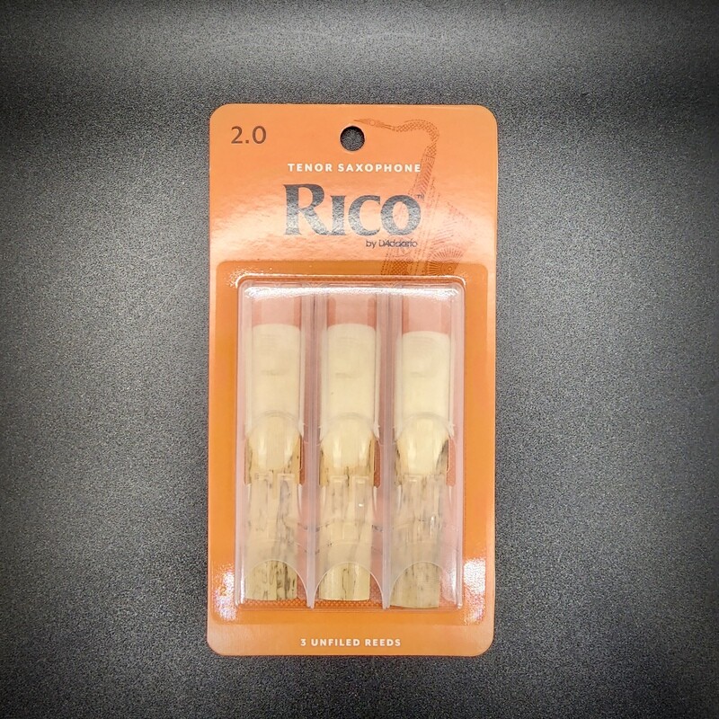 Rico Tenor Sax 2.0 Reeds — 3 pk