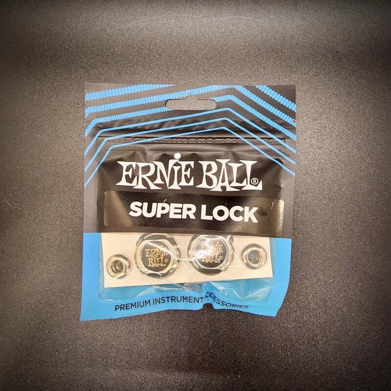 Ernie Ball Super Strap Lock- Nickel