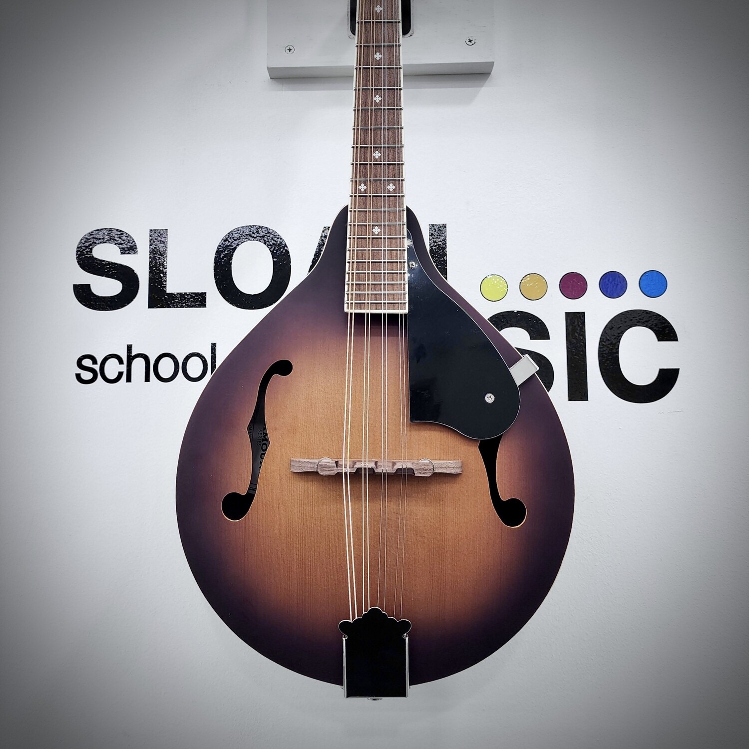 Fender PM-180E Mandolin - Aged Cognac Burst