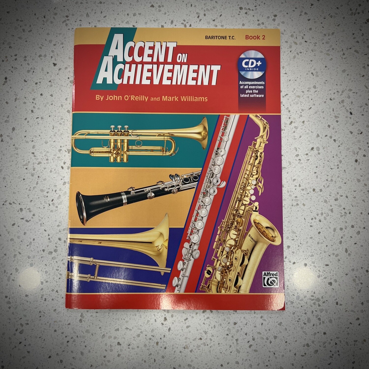 Alfred Accent on Achievement Baritone T.C. Book 2