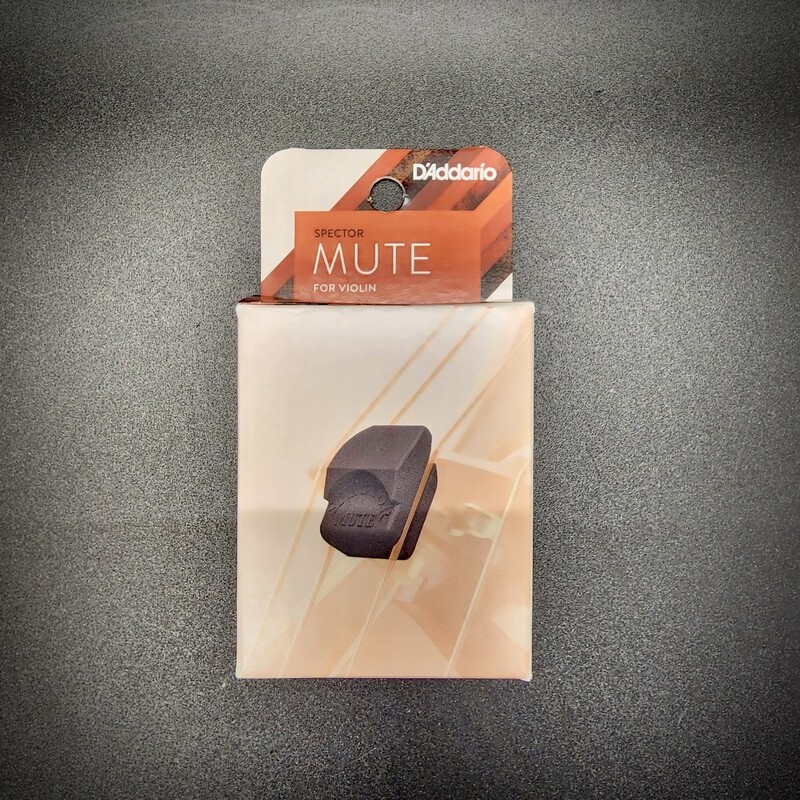 D'Addario Spector Violin Mute Black