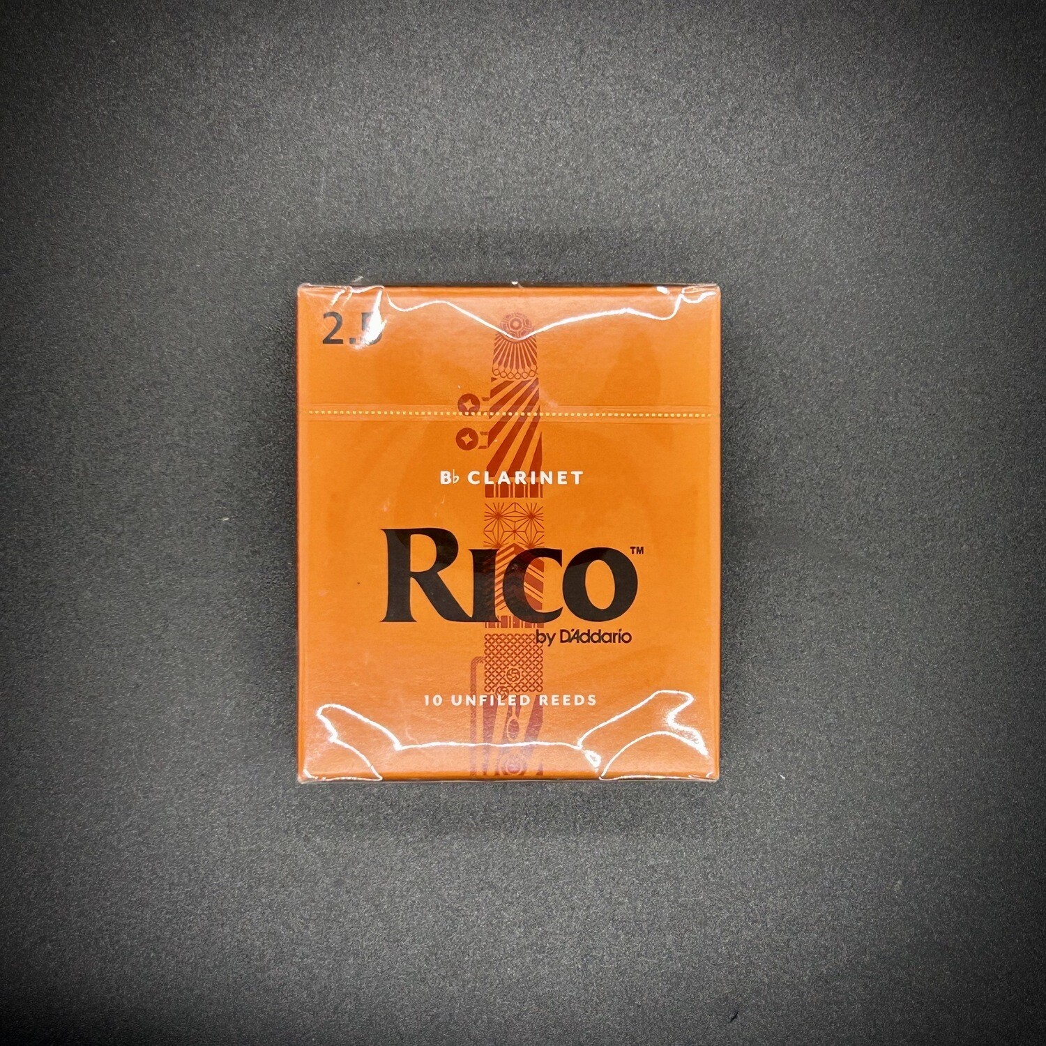 Rico 2.5 Clarinet  Reeds - 10 pack